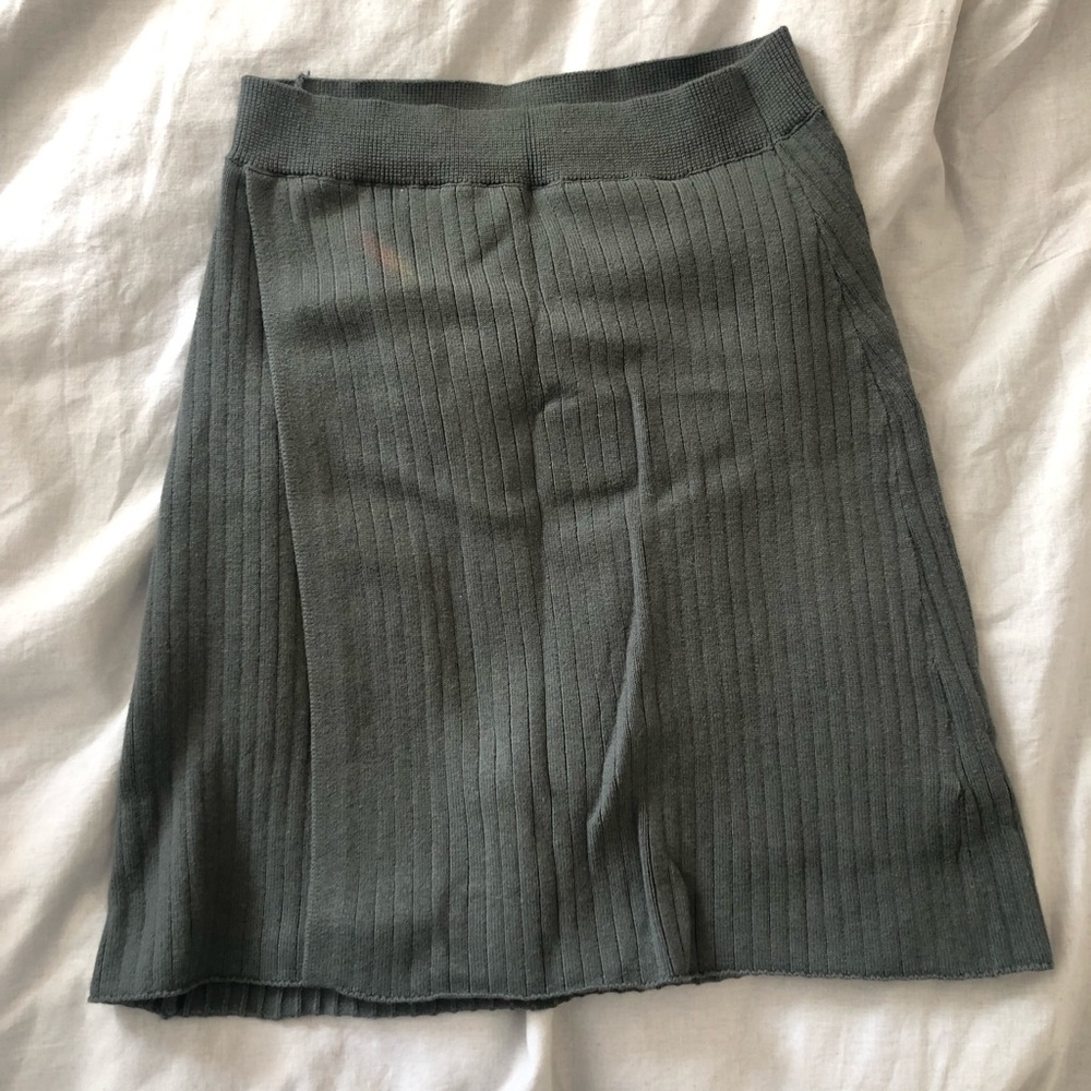 Free People Highwaisted Slim Sweater Skirt